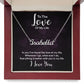 My Love Name Necklace-In you I found | Custom Heart Design