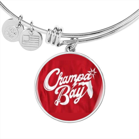 Champa Bay Circle Bracelet - Custom Heart Design