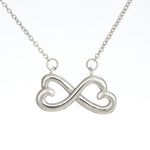 Infinity Hearts Necklace for Girlfriend | Custom Heart Design