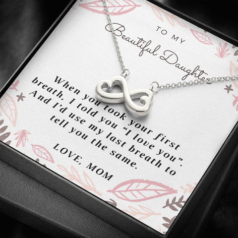 My beautiful daughter, From Mom - Custom Heart Design