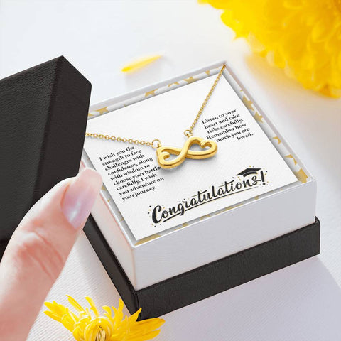 I wish you adventure on your journey. - Custom Heart Design