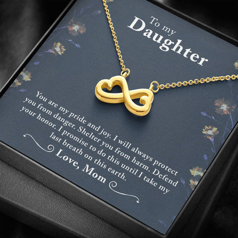 I will always protect you, From Mom. - Custom Heart Design