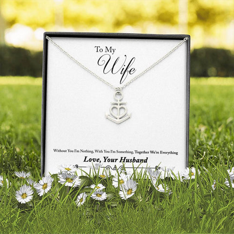 Together we're everything-Heart of the Ocean Necklace - Custom Heart Design
