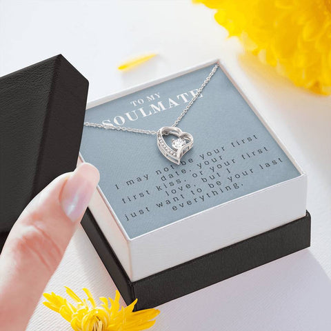 Sentimental Heart Necklace for Wife, Girlfriend | Custom Heart Design