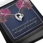 Sentimental Heart Necklace for Wife | Custom Heart Design