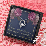 Sentimental Heart Necklace for Wife | Custom Heart Design