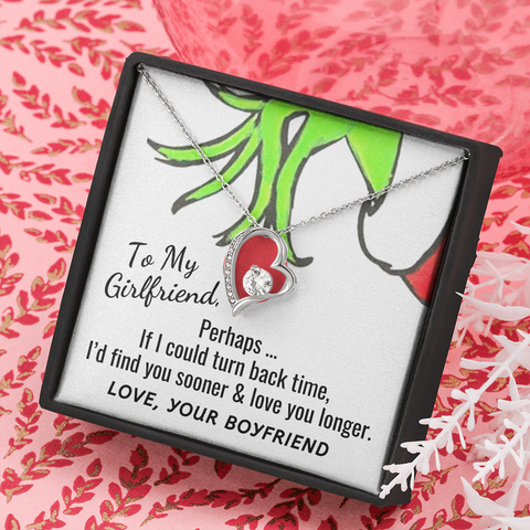 Dr. Seuss Heart Necklace for Girlfriend | Custom Heart Design