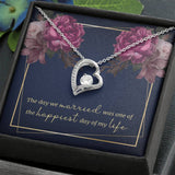 Sentimental Heart Necklace for Wife | Custom Heart Design
