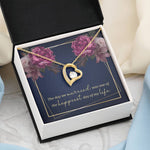 Sentimental Heart Necklace for Wife | Custom Heart Design