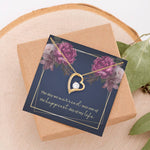 Sentimental Heart Necklace for Wife | Custom Heart Design