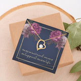 Sentimental Heart Necklace for Wife | Custom Heart Design