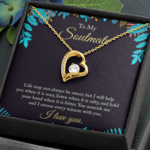 Sentimental Heart Necklace for Soulmate | Custom Heart Design