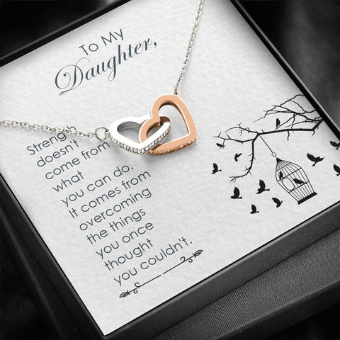 Strength comes from within. - Custom Heart Design