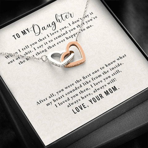 You're the best thing that ever happen to me, From Mom - Custom Heart Design