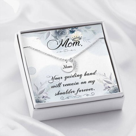 Mom Remembrance-Your guiding hand. - Custom Heart Design
