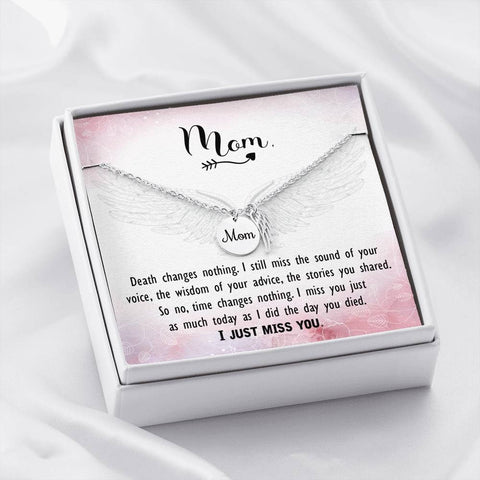 Mom Remembrance-I miss you. - Custom Heart Design