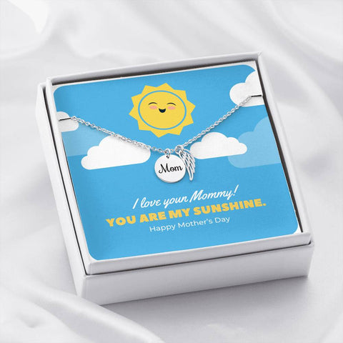 To Sunshine Mommy - Custom Heart Design