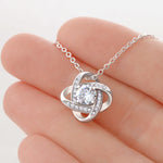 Mommy's First Christmas-Love Knot - Custom Heart Design
