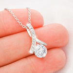 Alluring Beauty Solitaire Necklace for Women | Custom Heart Design