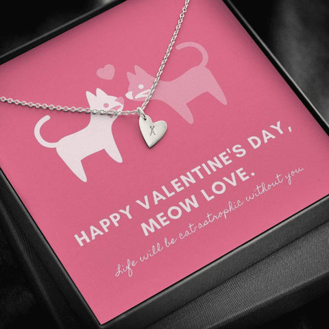 Meow Love-Sweetest Hearts - Custom Heart Design