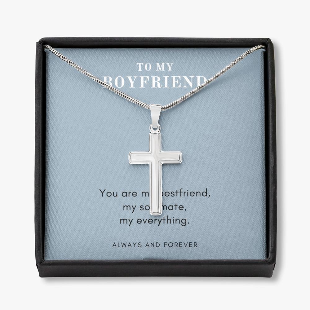 Cross necklace for shop boyfriend