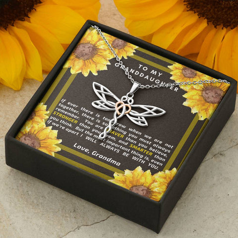 I will always be with you-Dragonfly - Custom Heart Design