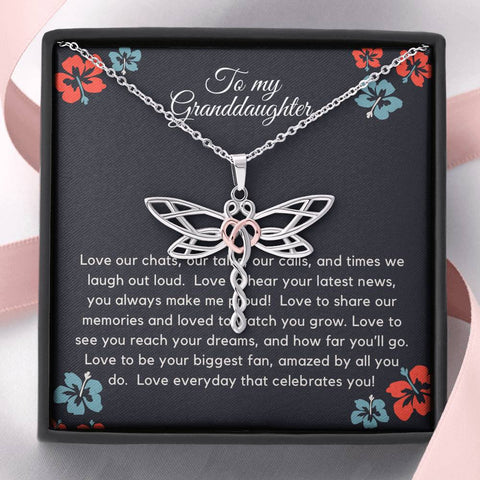 Dragon Fly Necklace-Custom Heart Design