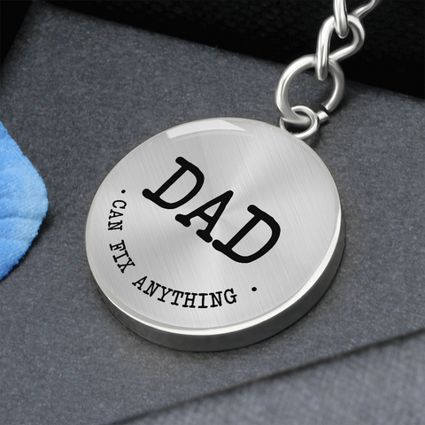 Dad can fix anything. - Custom Heart Design
