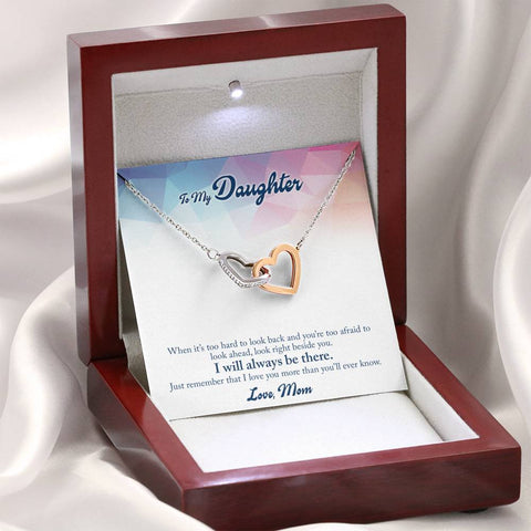 I will always be there, From Mom. - Custom Heart Design
