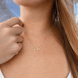 Everlasting Love - 10KT Gold Necklace - Custom Heart Design