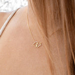 Everlasting Love - 10KT Gold Necklace - Custom Heart Design