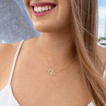 Everlasting Love - 10KT Gold Necklace - Custom Heart Design